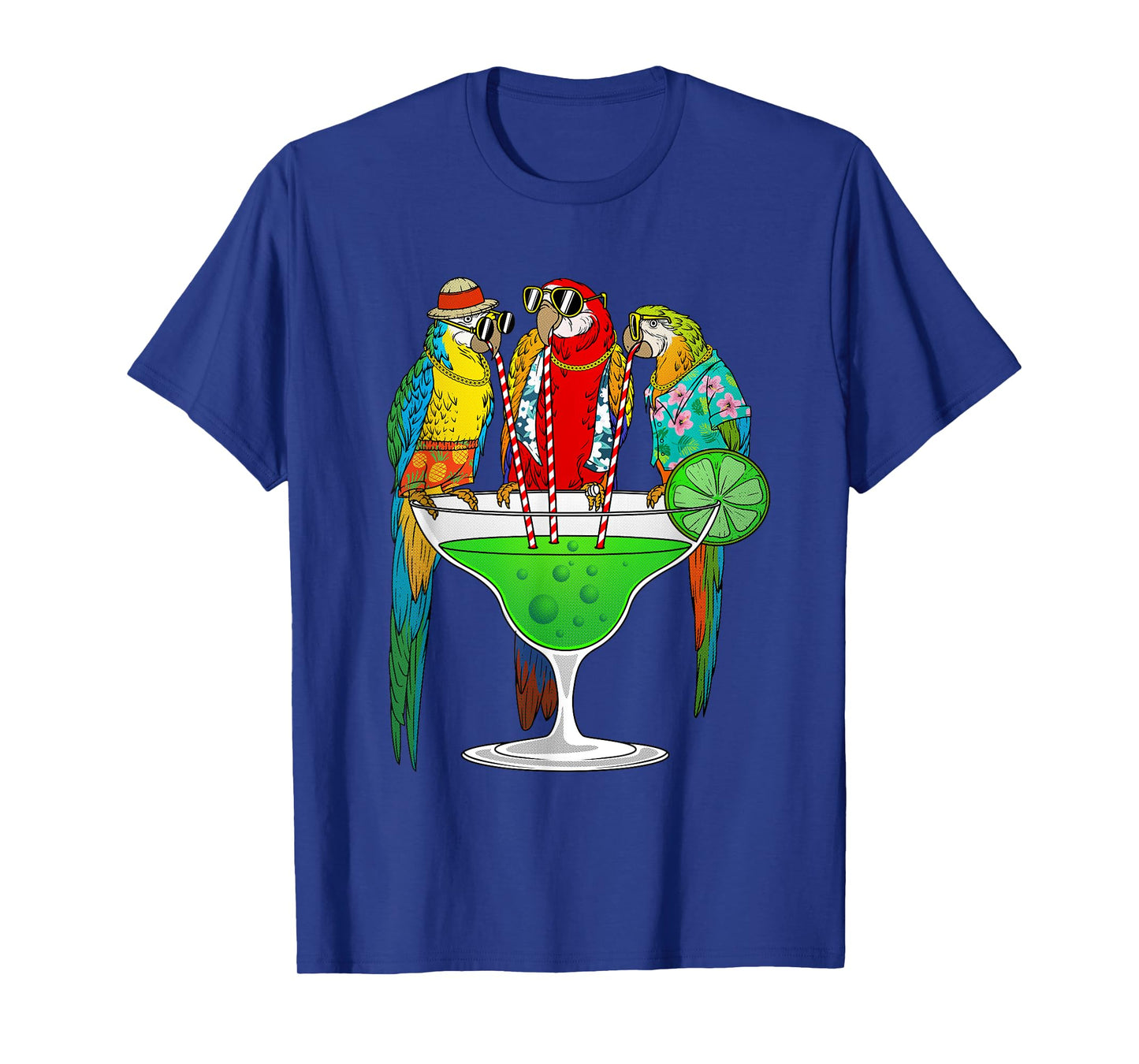 Cool Parrot Art For Men Women Pet Bird Tropical Parrot Lover T-Shirt