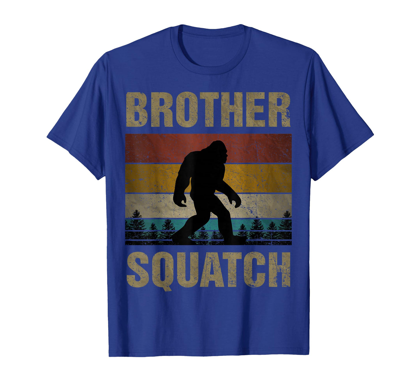 Brother Squatch Bigfoot Brother Sasquatch Yeti Family T-Shirt