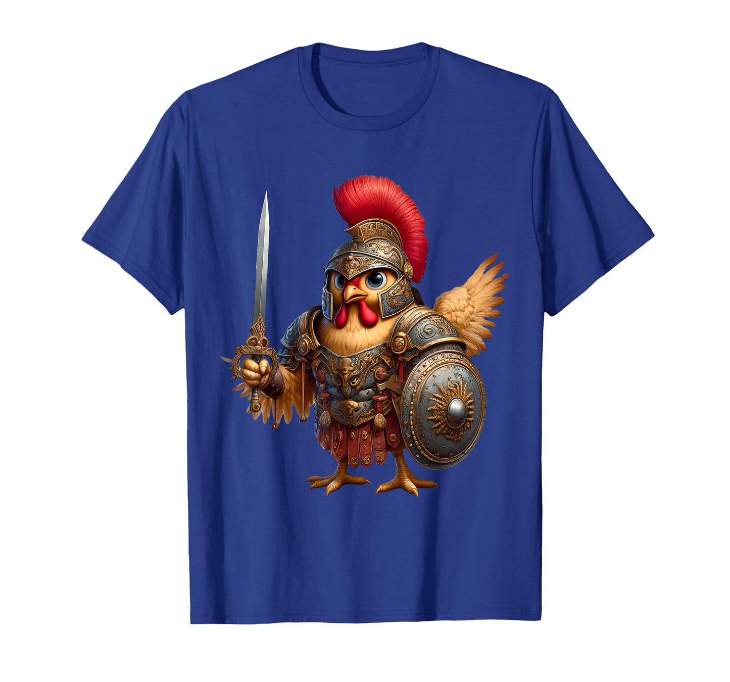 Chicken Gladiator Ancient Rome SPQR Men Women Kids T-Shirt
