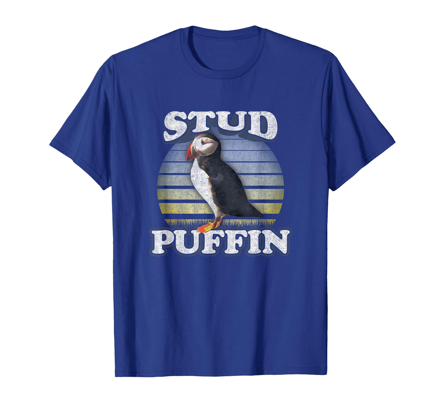 Funny Stud Muffin Vintage Retro Style Stud Puffin T-Shirt
