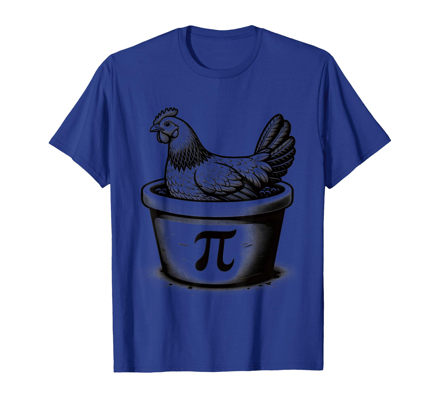 Chicken Pot Pie Funny Math pun Chicken Pot Pi Day T-Shirt