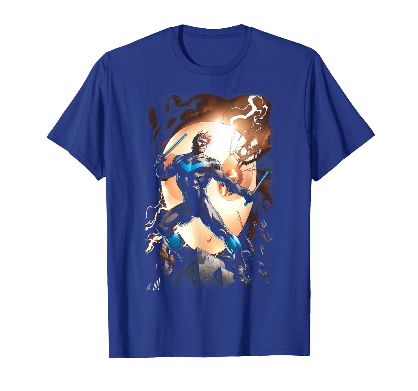 Batman Nightwing Against Owls T-Shirt