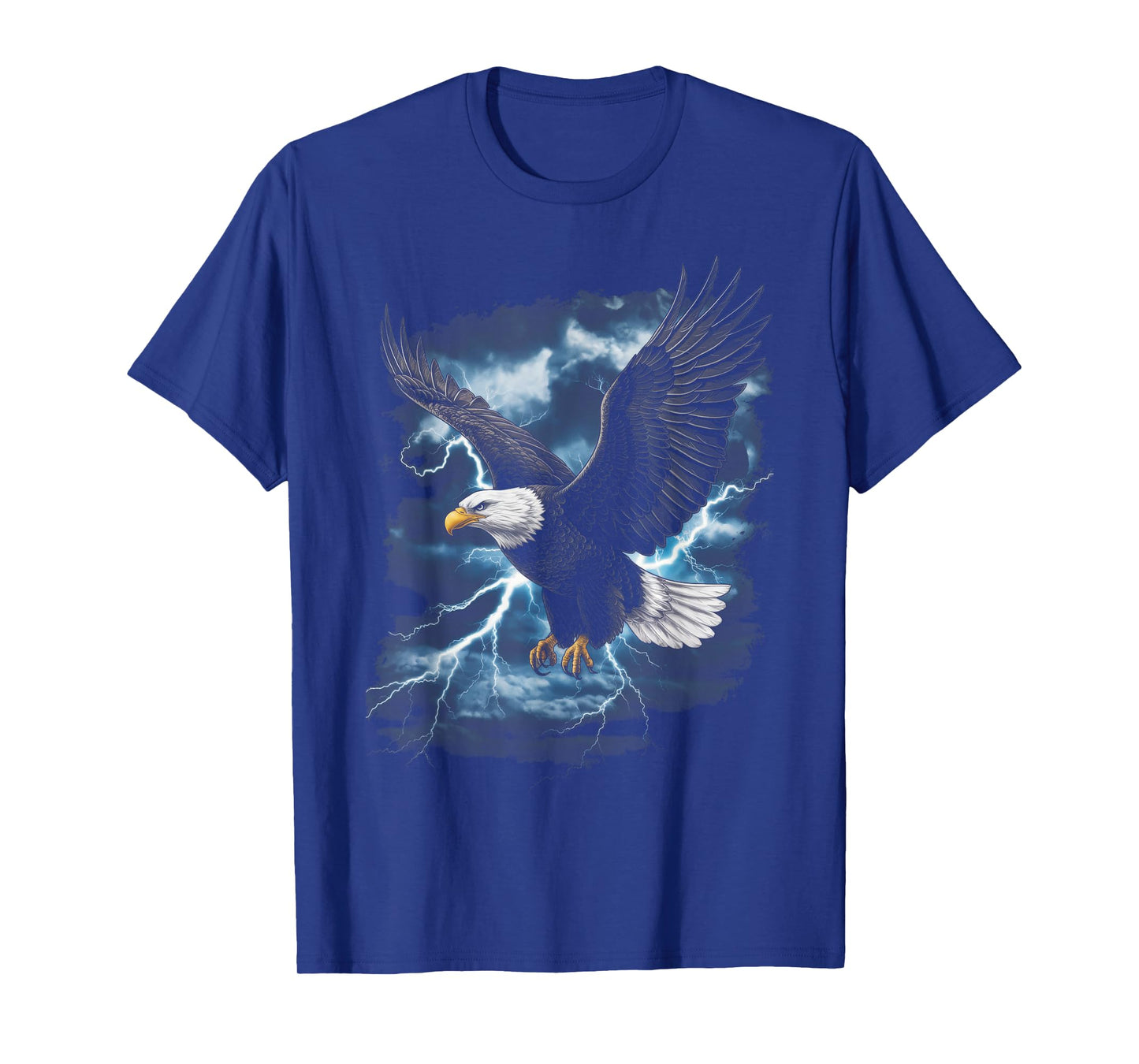 Bald eagle Bird Nature Usa Lightning T-Shirt