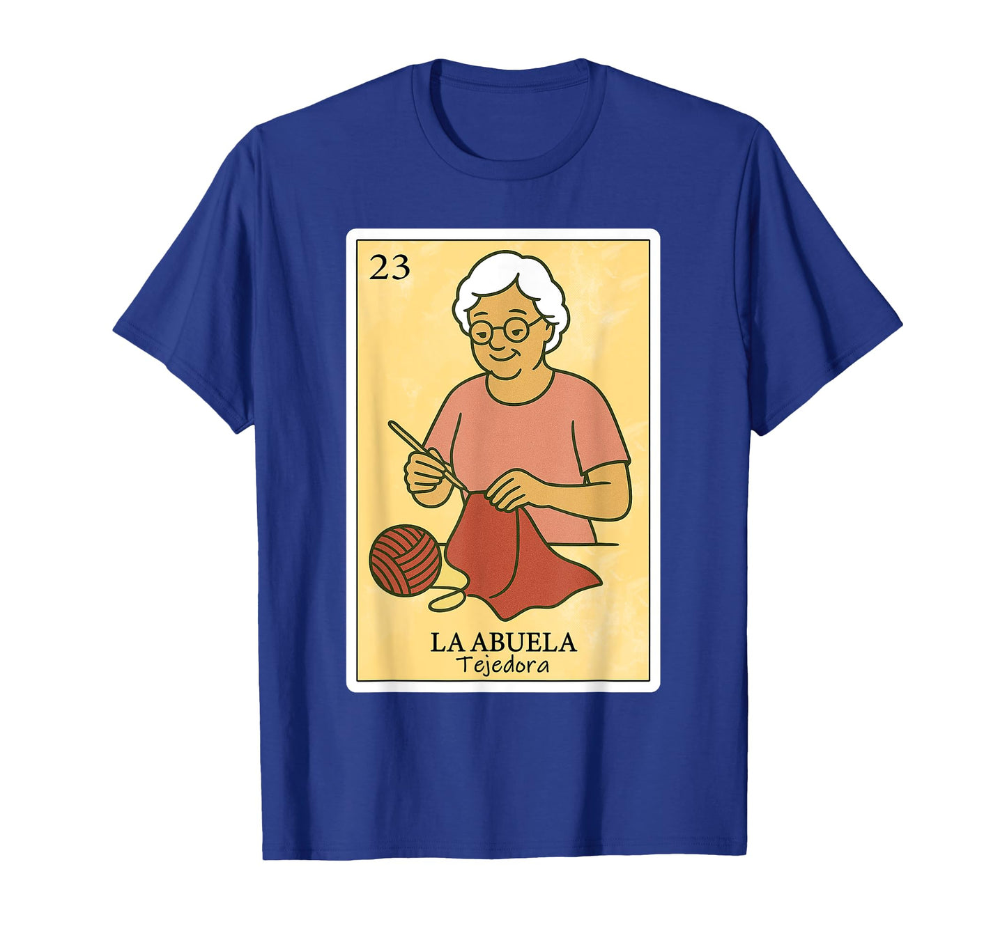 La Abuela Tejedora | Spanish-Mexican Bingo Gifts for Abuela T-Shirt