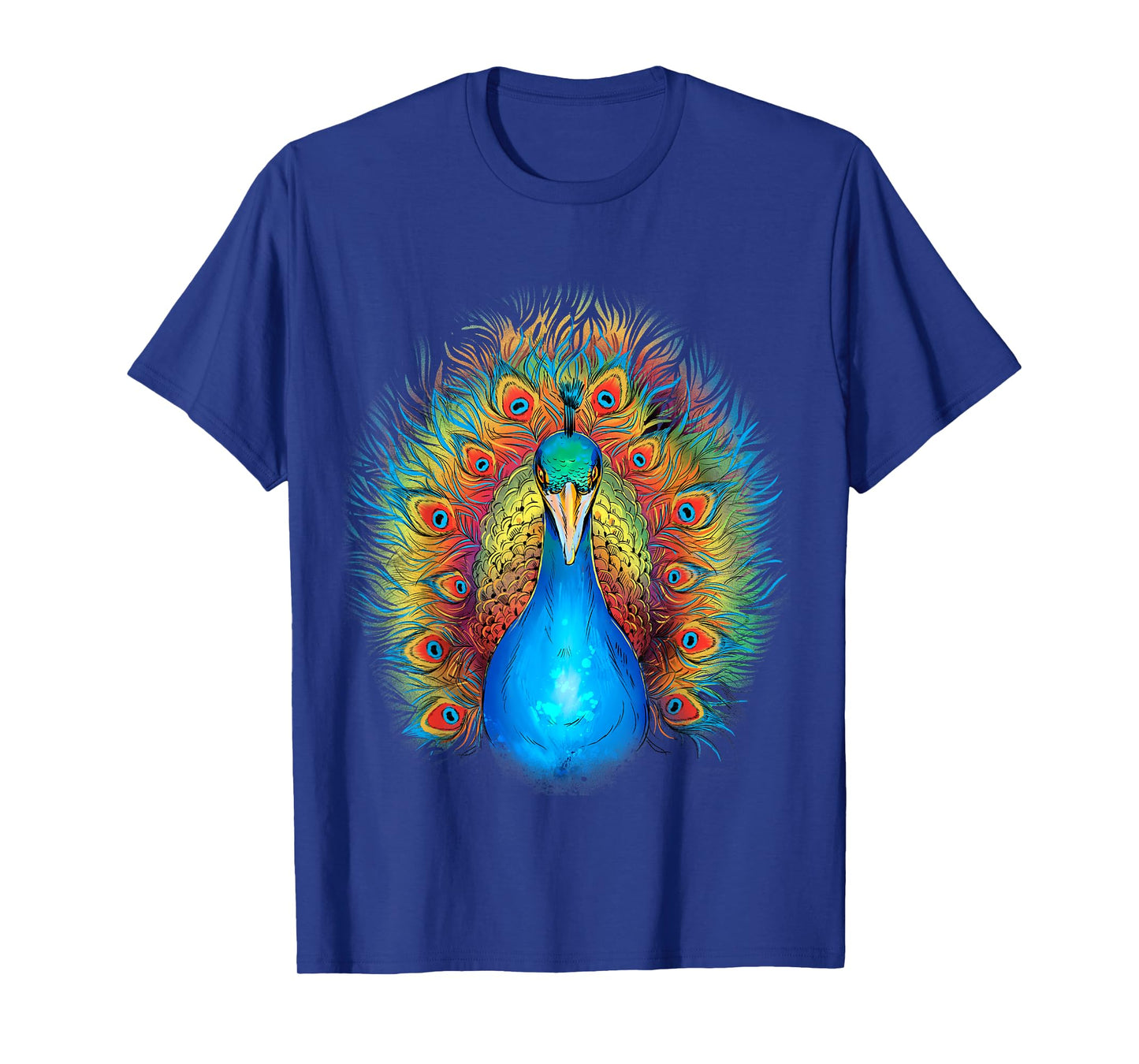 Peacock Bird Colourful Animal Peacock T-Shirt