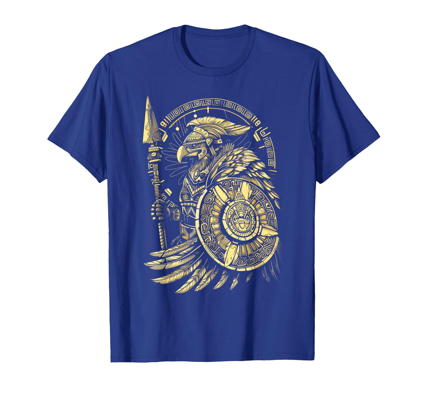 Aztec Warrior Eagle Knight Armor Aztec warrior T-Shirt