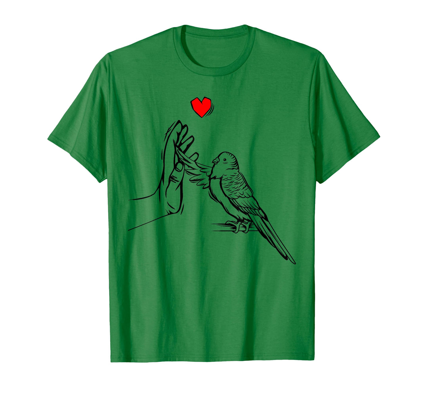 Budgie Love Parakeet Budgerigar Womens Gift T-Shirt