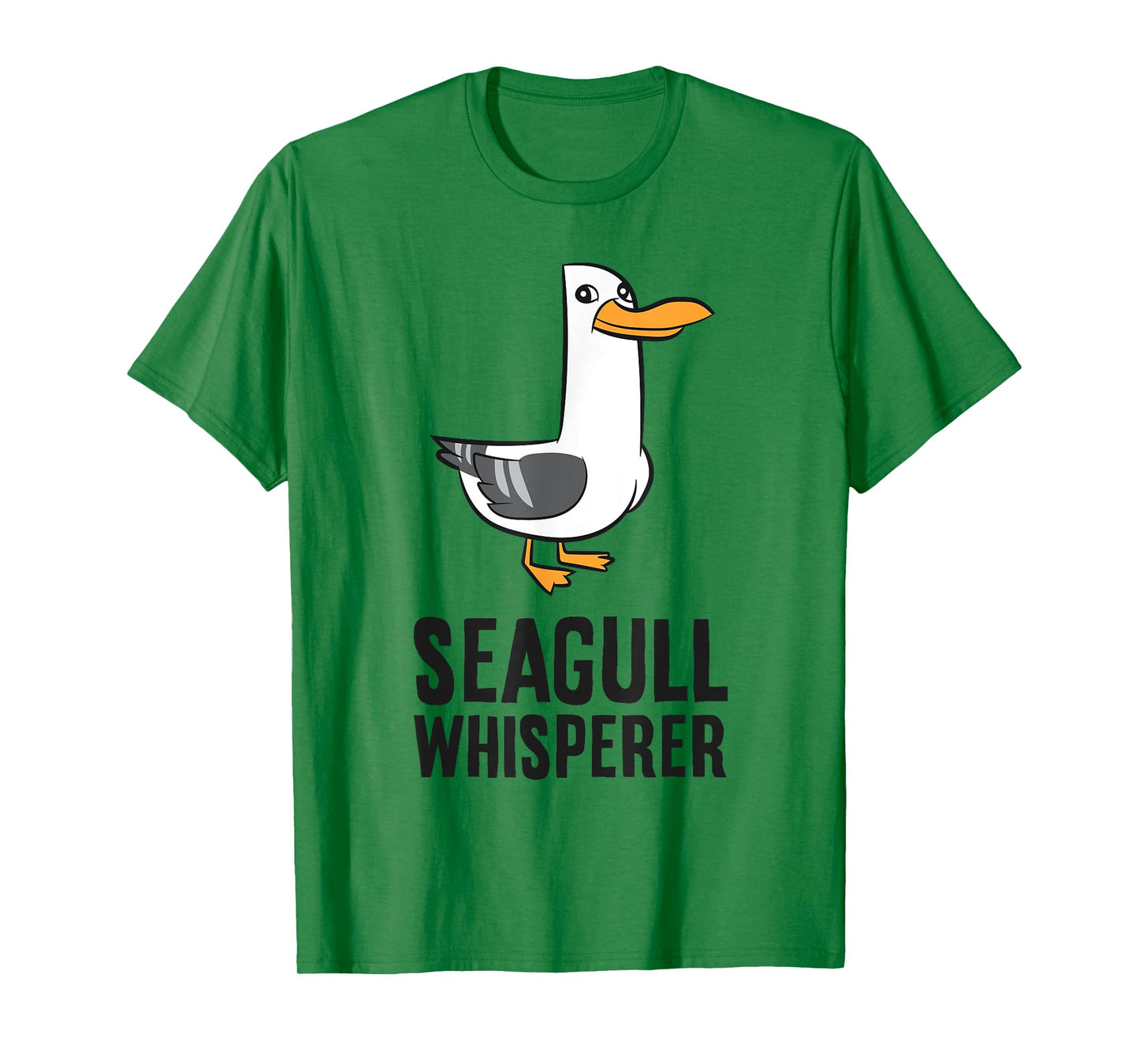 Seagull Bird Ocean Funny Seabird Seagull Whisperer T-Shirt