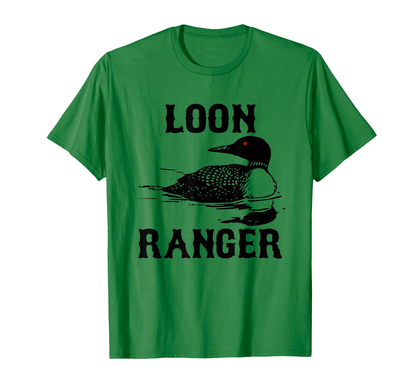 Loon Ranger Shirt Funny Common Loon TShirt Bird Watching Tee T-Shirt