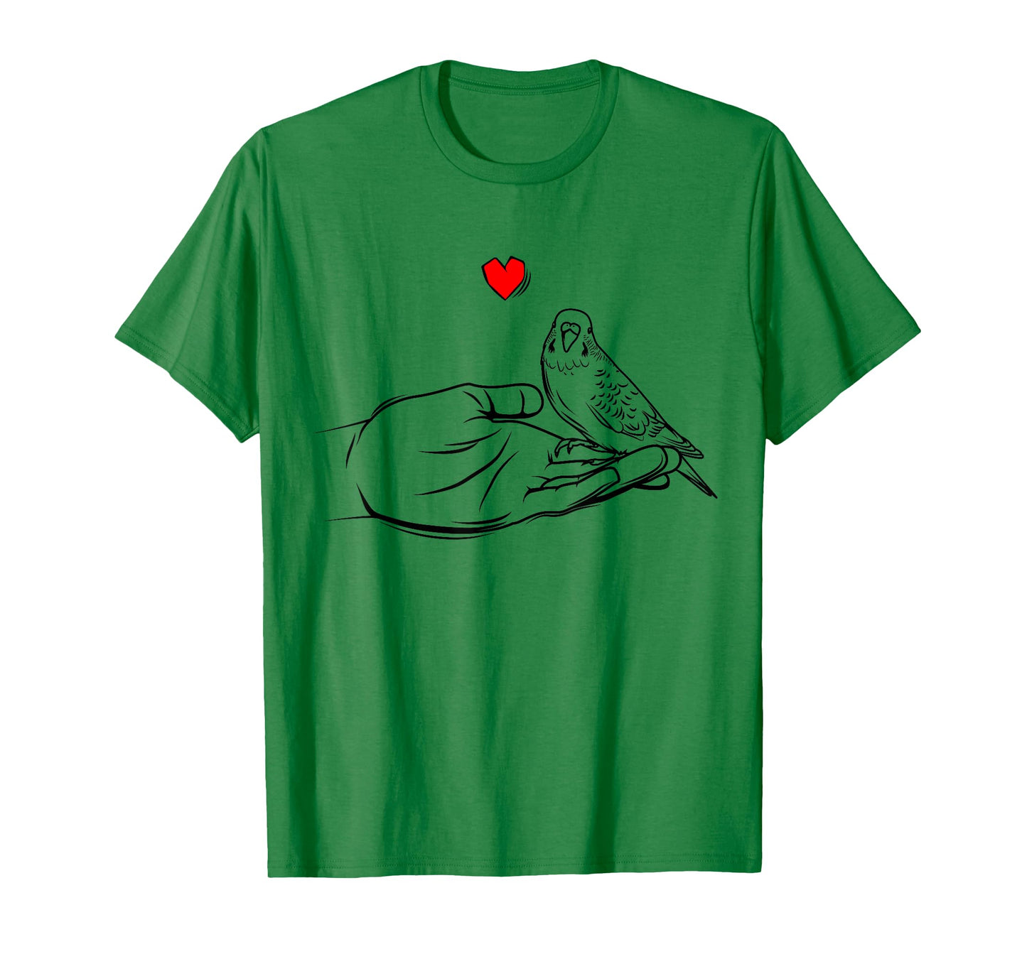 Budgie Love Parakeet Budgerigar Women T-Shirt White Small