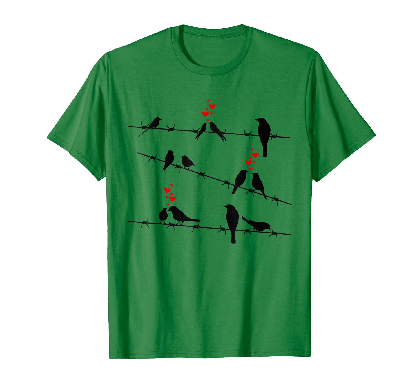 Cute Birds on a Wire T-Shirt