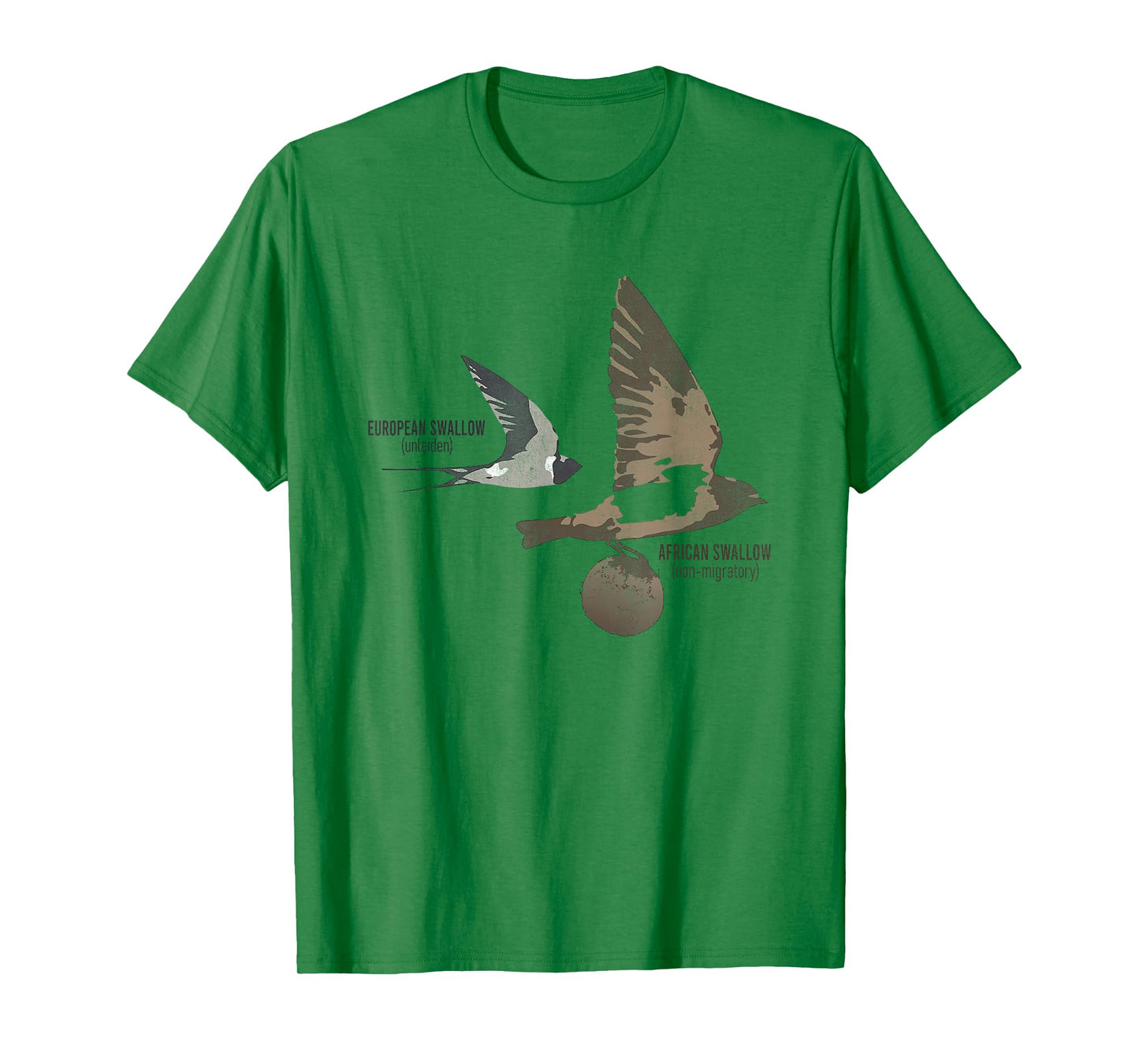 Funny Animal European Swallow African Swallow T-Shirt