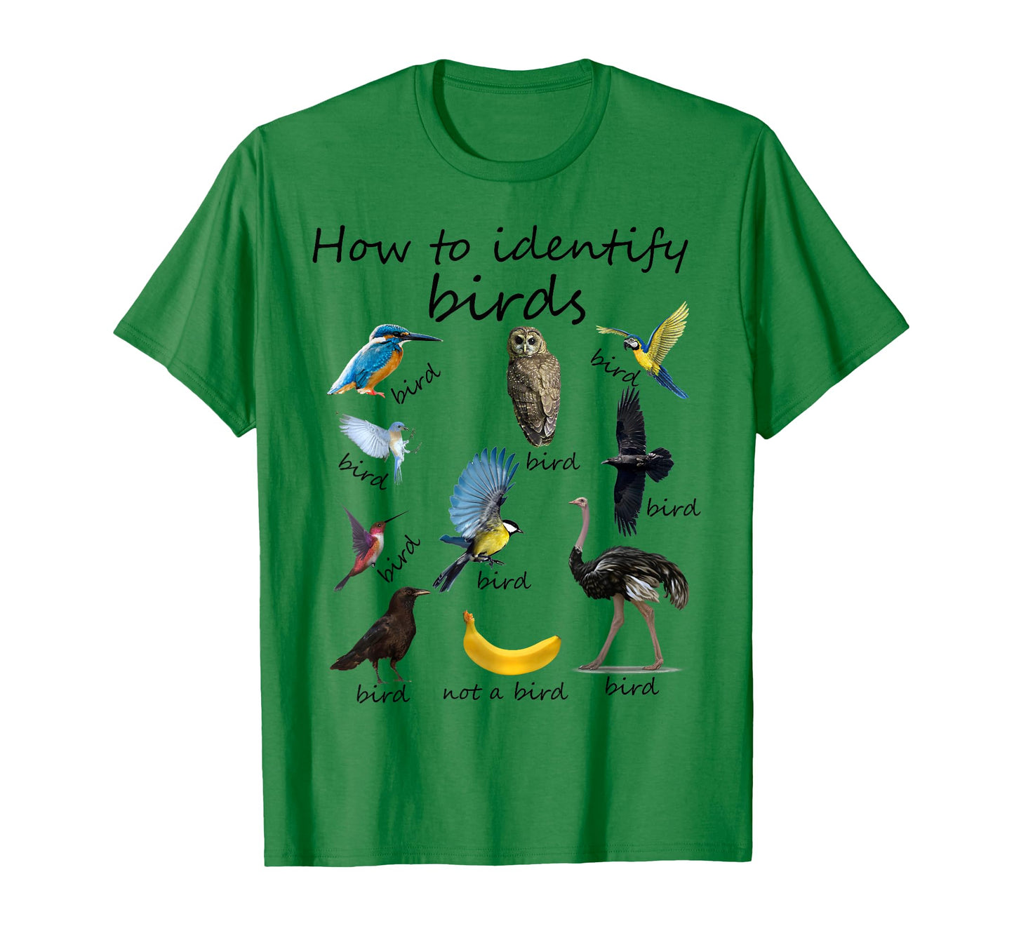 How To Identify Birds Bird Watcher T-Shirt