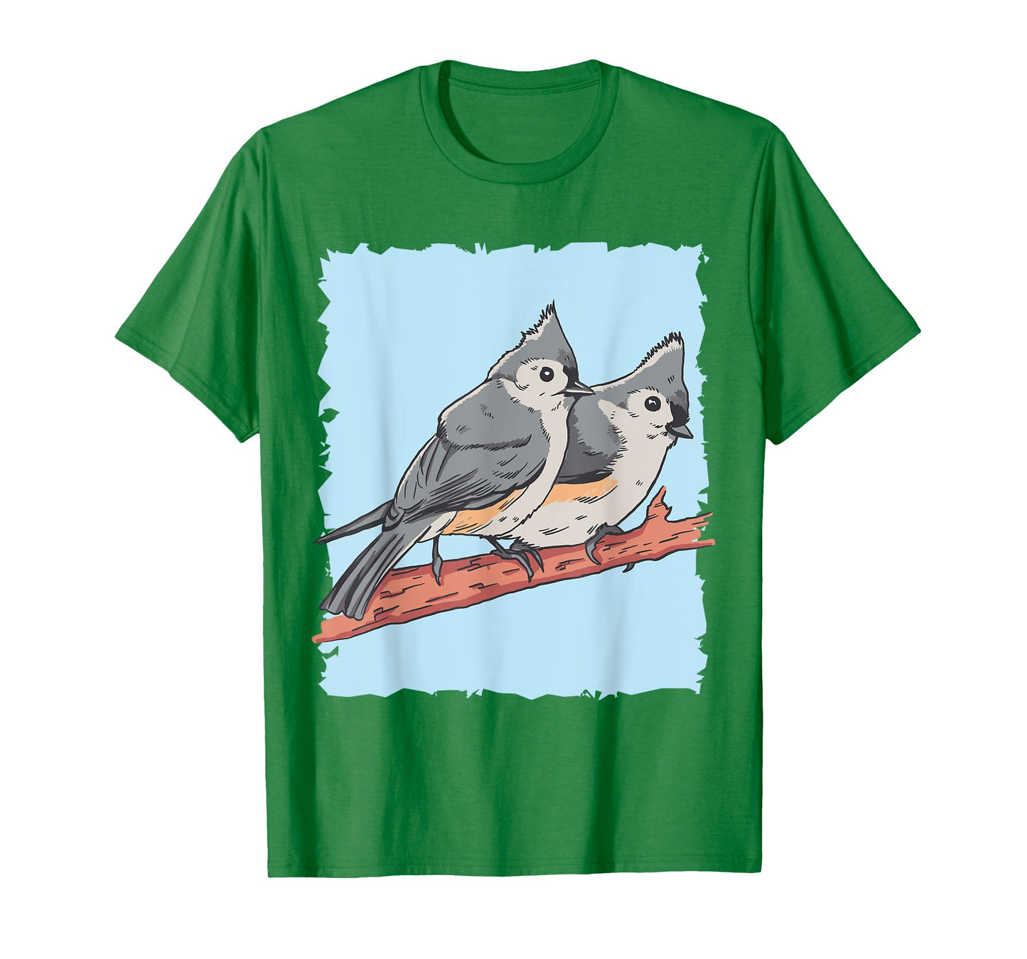 Cute Tufted Titmice Gift for Titmouse Lovers T-Shirt