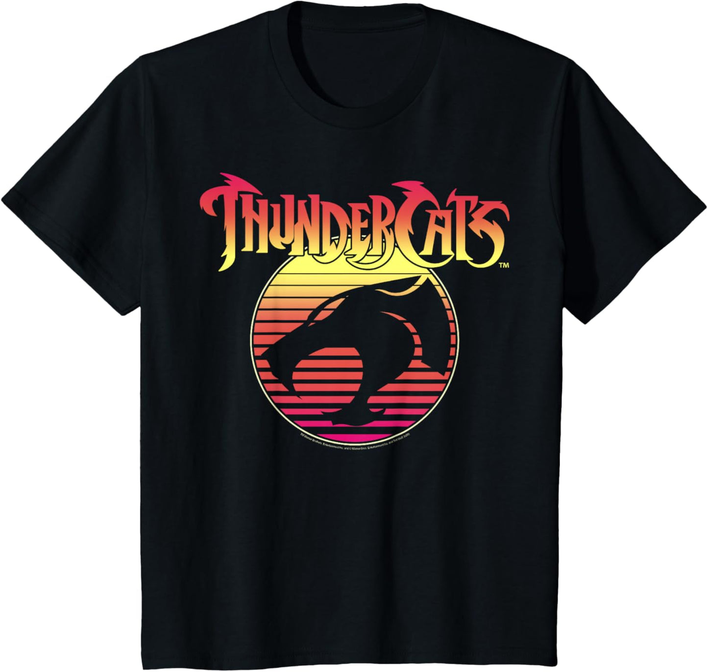Kids ThunderCats Neon Gradient Logo T-Shirt