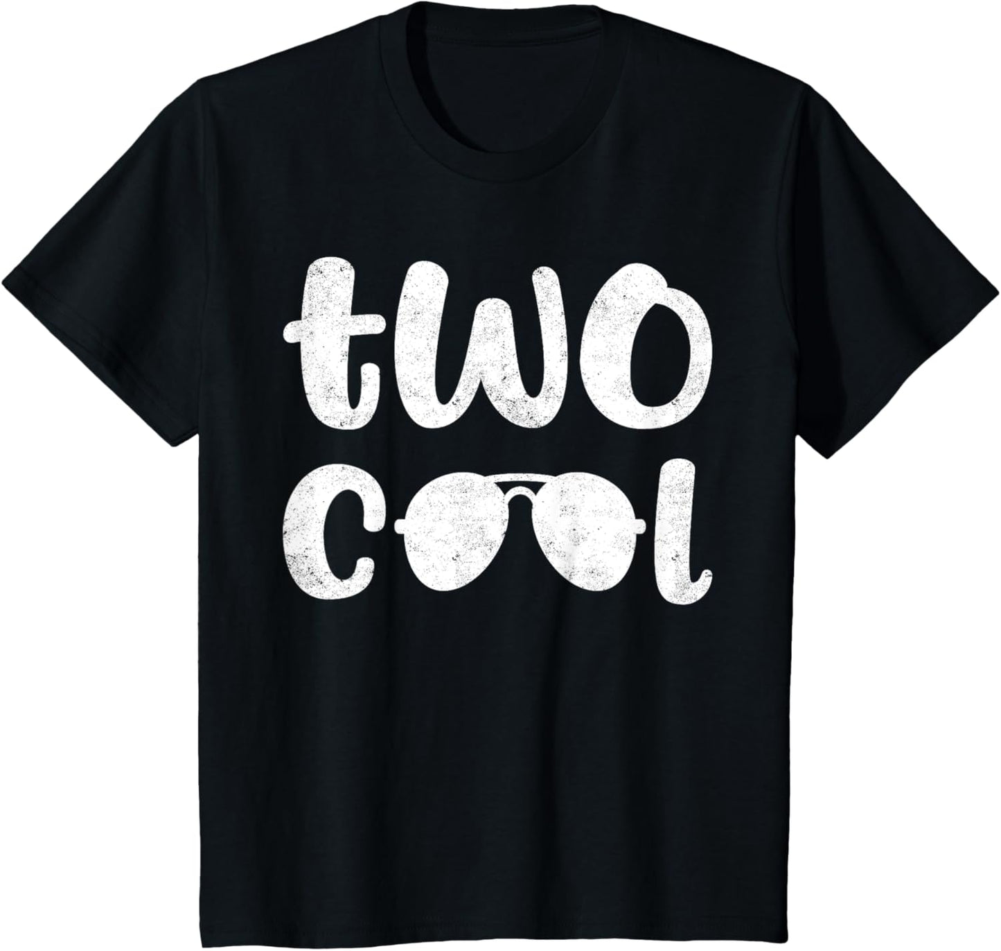 Two Cool 2nd Birthday Gift 2 Year Old Boy Second Bday T-Shirt