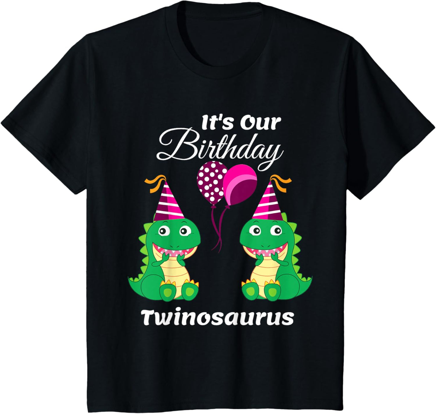 Funny Twin Sisters Birthday, Toddler 1st 2nd 3rd 4th 5th T-Shirt