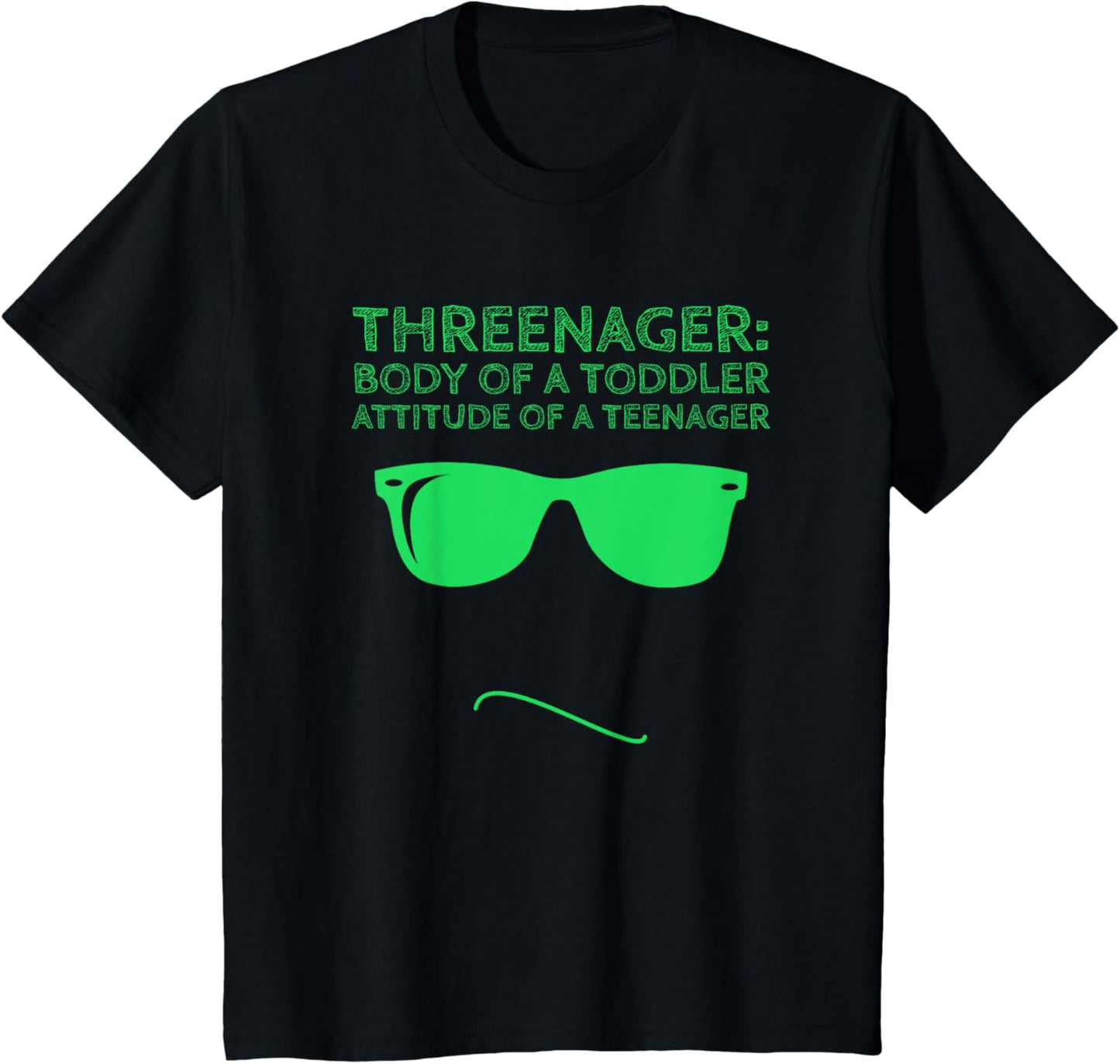 Kids Threenager 3rd Birthday Shirt T-Shirt