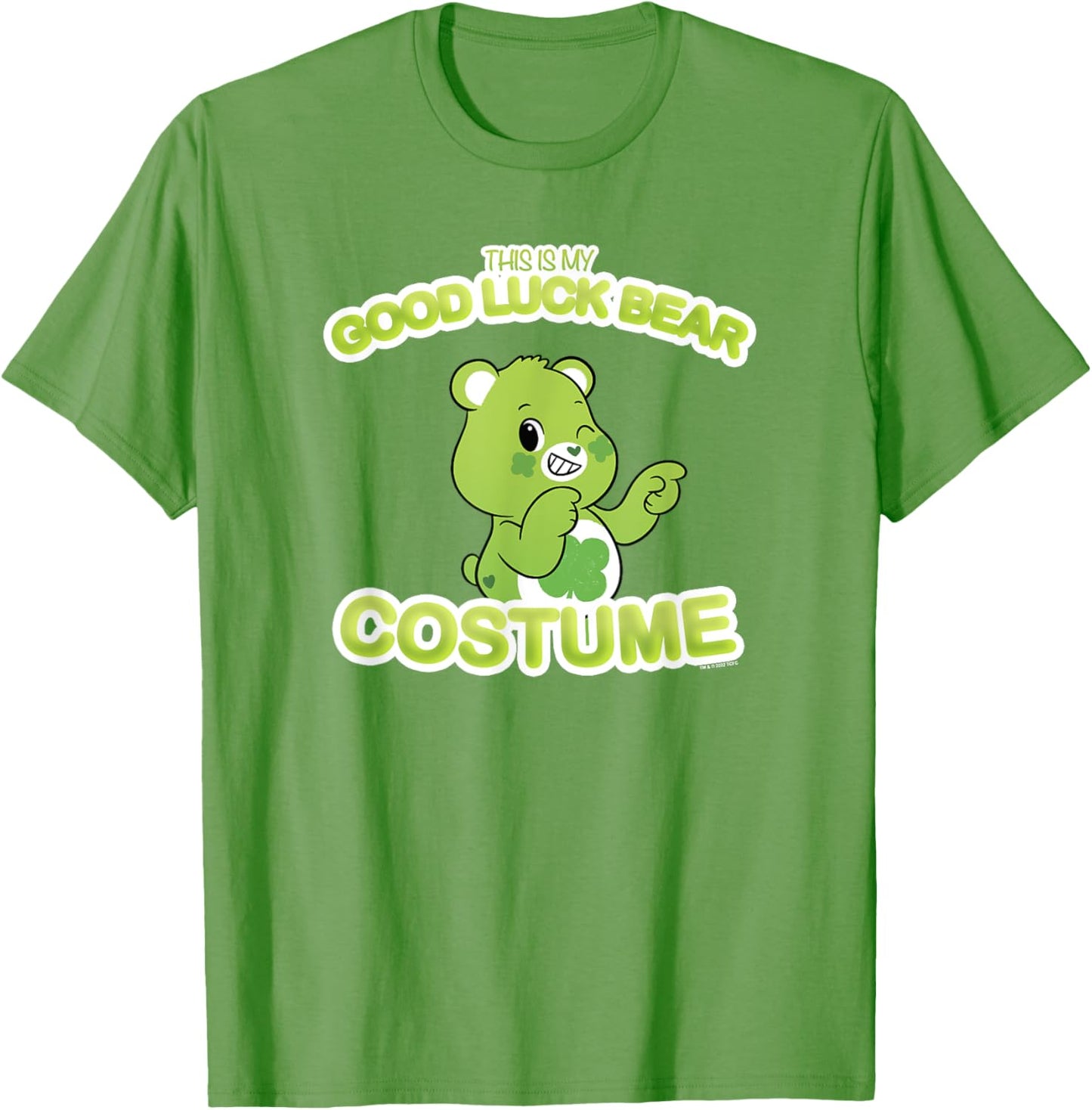 Care Bears Halloween This Is My Good Luck Bear Costume T-Shirt