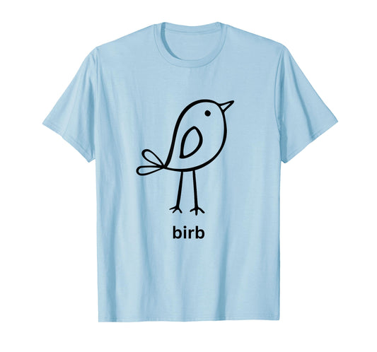 Funny Birb Shirt Cute Doggo Lingo Birb Meme Bird T-Shirt