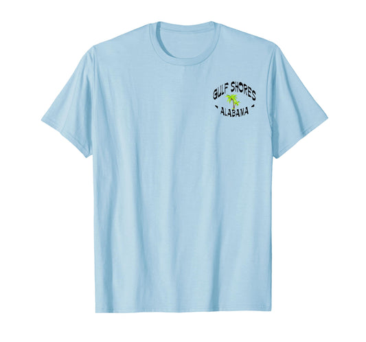2 SIDED GULF SHORES ALABAMA TROPICAL VACATION PARADISE GIFT T-Shirt