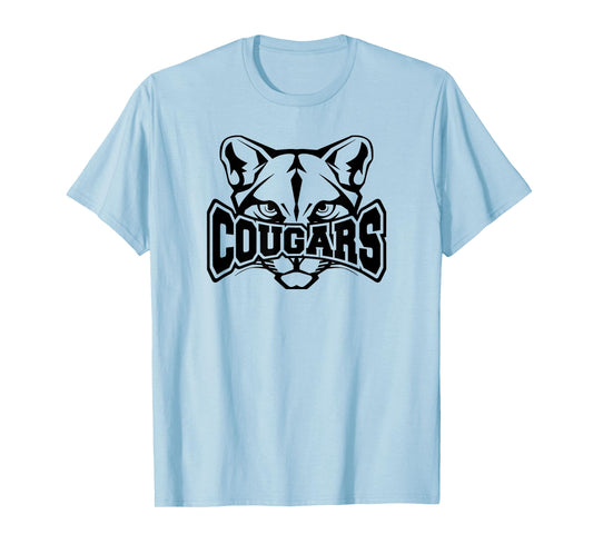 Cougars Teacher Student School Sports Fan Team Spirit T-Shirt