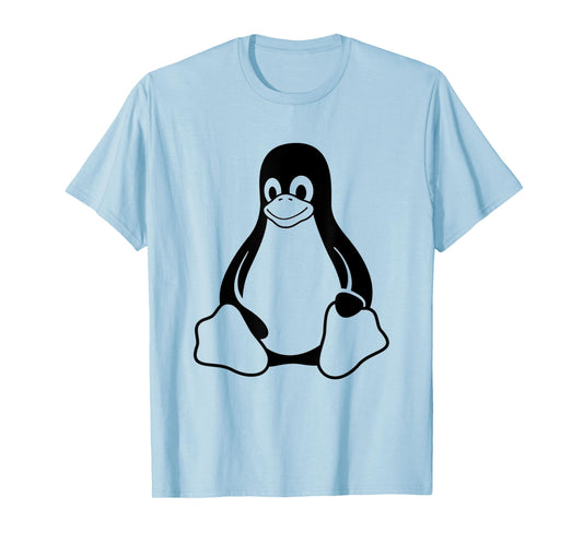Linux Tux lover T-Shirt w/ tagline Logo Open Source Os tee T-Shirt