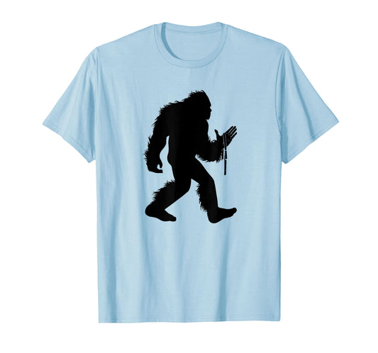 Arm Wrestling Bigfoot Armwrestling Sasquatch Arm Wrestler T-Shirt