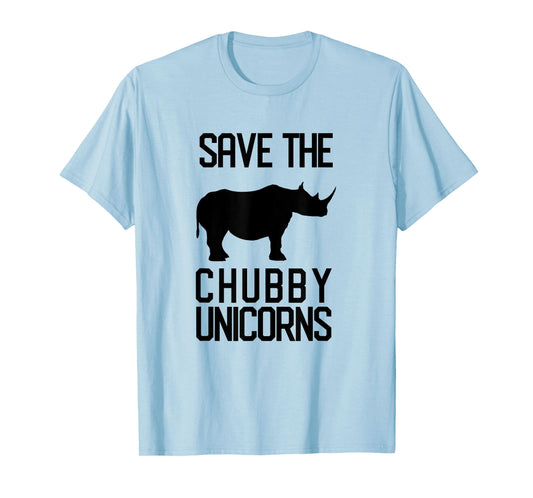 Save The Chubby Unicorns for Kids and Youth T-Shirt