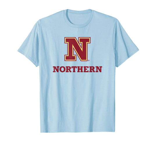 Northern State University Wolves Stacked N Logo T-Shirt