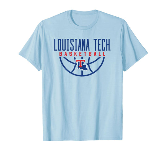 Louisiana Tech Bulldogs Basketball Arch T-Shirt