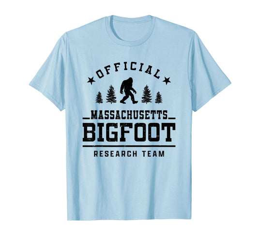Official Massachusetts Bigfoot Research Team T-Shirt