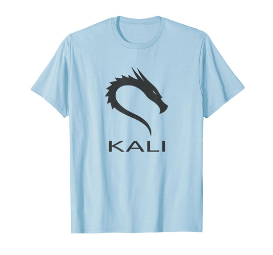 Kali Linux tagline T-Shirt with Dragon Open Source Os Tee T-Shirt