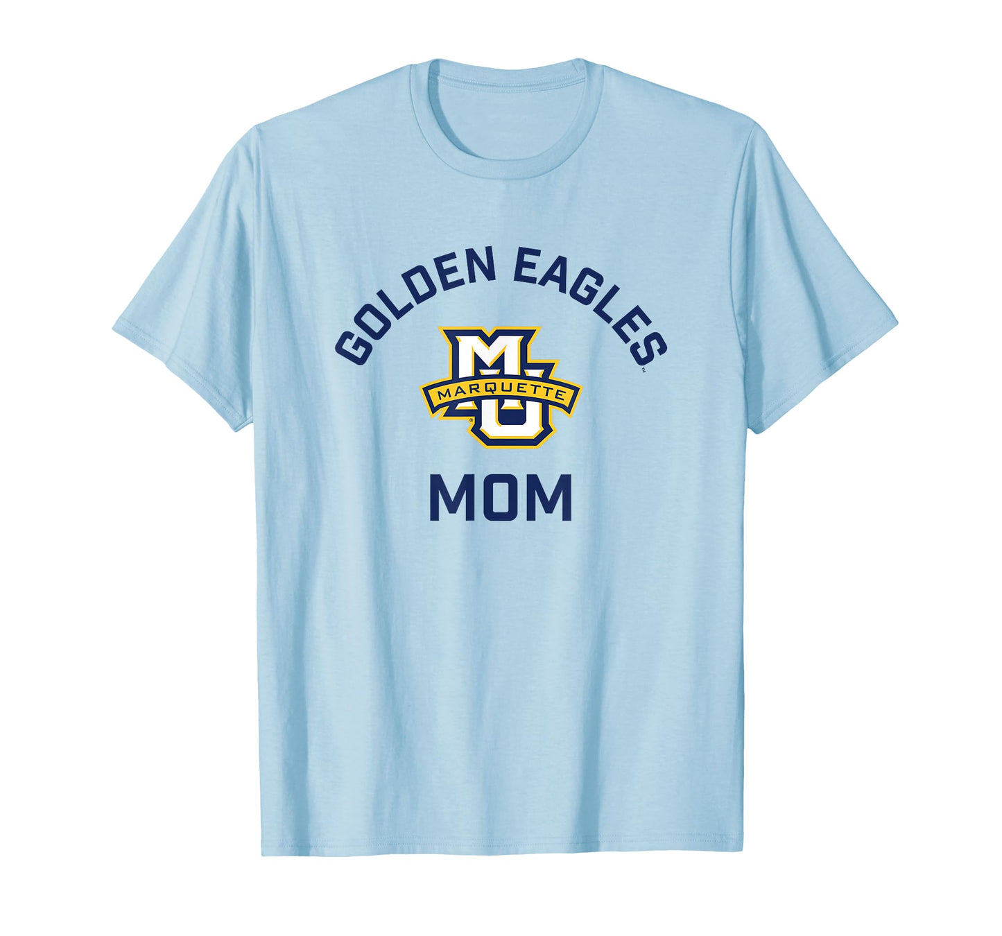 Marquette University Golden Eagles Arched Mom T-Shirt