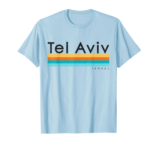 Vintage Retro Tel Aviv Israel T-shirt Design T-Shirt