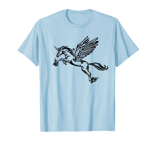 Alicorn winged unicorn pegasus horse wings mythical animal T-Shirt