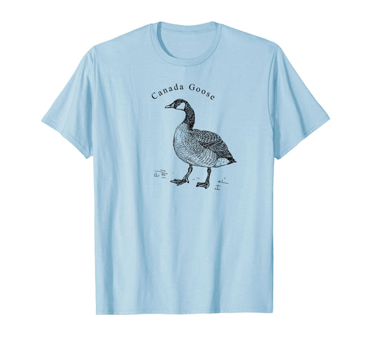 Canadian Goose Standing T-shirt Waterfowl Lover T-Shirt