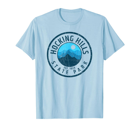 Retro Hocking Hills State Park Souvenir T-Shirt
