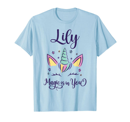 First Name Lily Personalized Lily T-Shirt