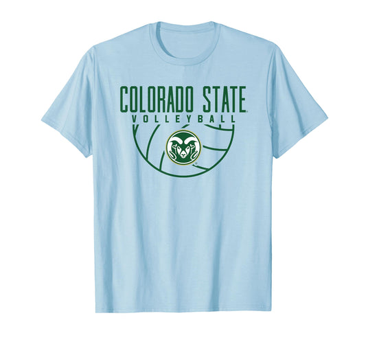 Colorado State University Rams Volleyball Arch T-Shirt