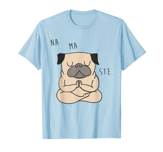 Namaste Pug T-Shirt