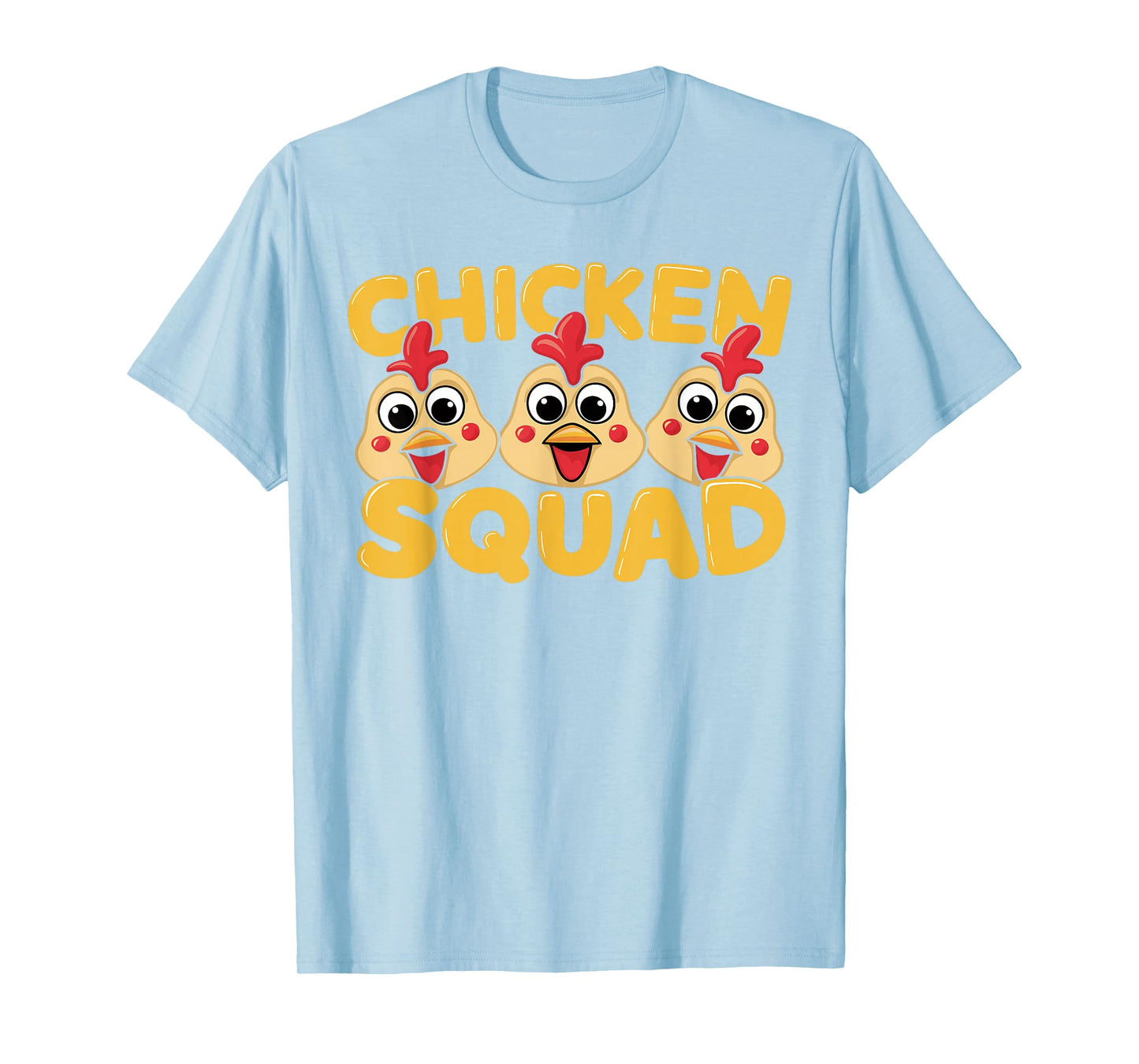 Kids Chicken Shirts for Chicken Lovers Chicken Squad T-Shirt | Kids Chicken T-Shirt