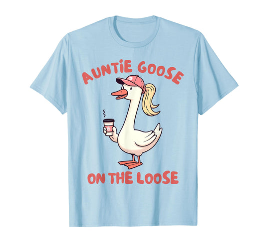 Auntie Goose On The Loose Silly Gang In My Silly Goose Era T-Shirt