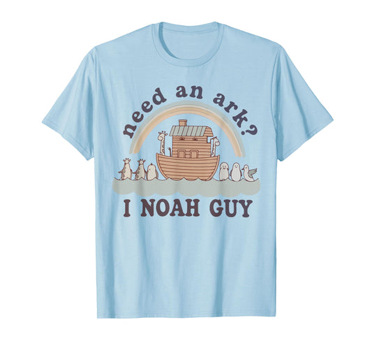 Toddler Need An Ark I A Noah Guy Funny Christian Kids Boys T-Shirt