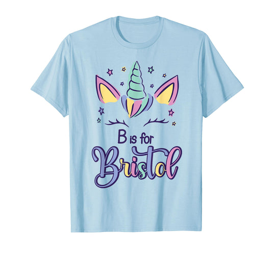 First Name Bristol Personalized B Is For Bristol T-Shirt