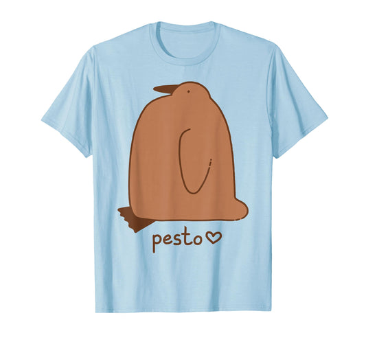 Pesto The Penguin Pesto Cute Big Fat Penguin T-Shirt
