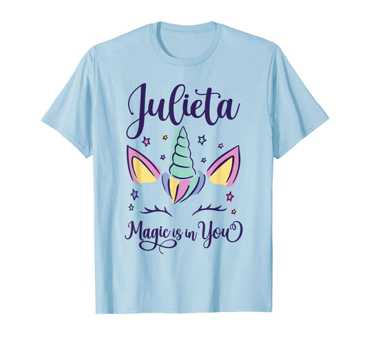 First Name Julieta Personalized I Love Julieta T-Shirt