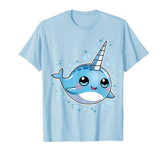 Narwhal Unicorn Of The Sea T shirt Girls Kids Women Gifts T-Shirt