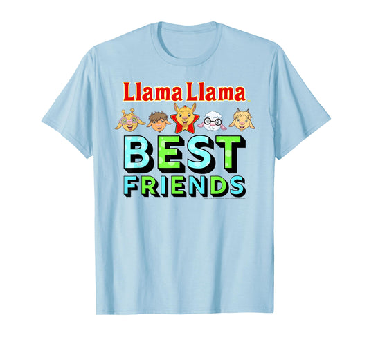 Llama Llama Netflix Best Friends Tee Shirt T-Shirt
