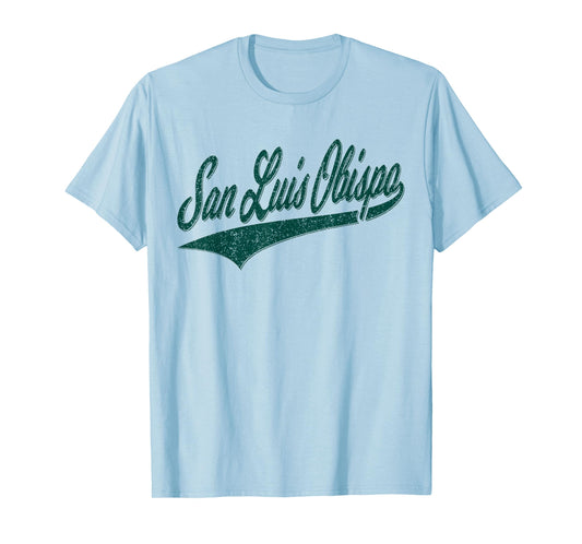 SAN LUIS OBISPO SLO CALIFORNIA VARSITY SCRIPT SPORTS JERSEY T-Shirt